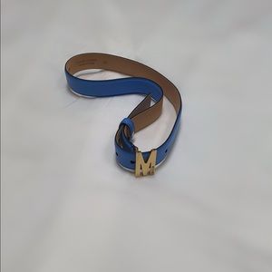 MOSCHINO Couture Blue Belt